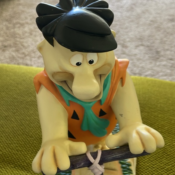 Fred Flintstone RARE FIND 1996 Creature Comforts LE resin Hanna Barbera - Picture 5 of 15